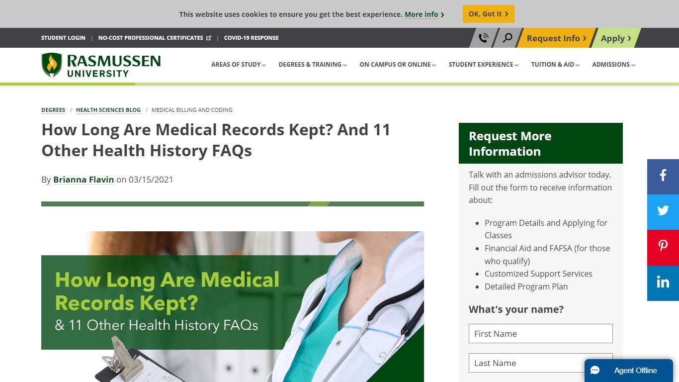 How Long Are Medical Records Kept? And 11 Other Health ...